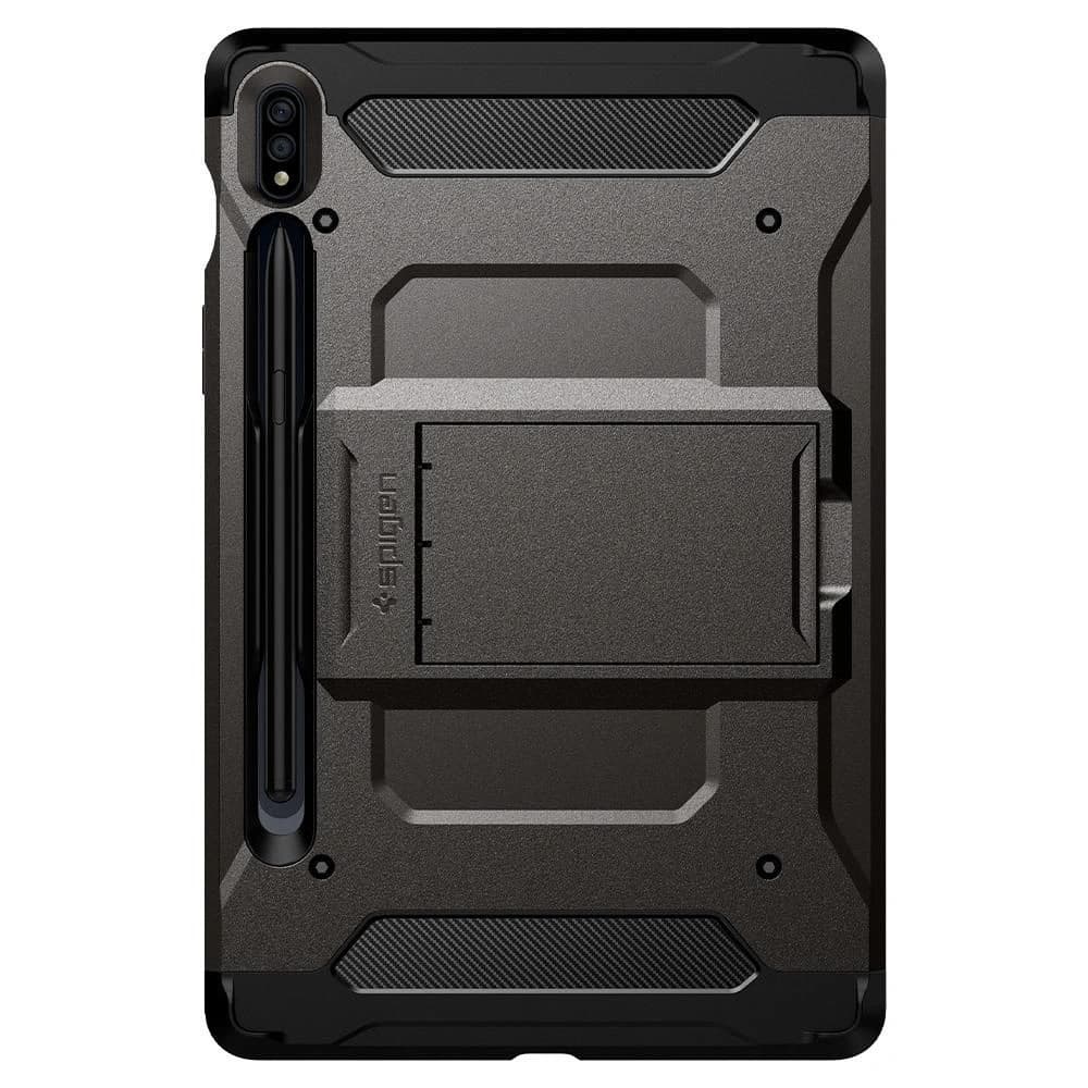 Spigen Samsung Schutzhülle Tough Armor Pro Galaxy Tab S7/S8 Gunmetal - 5