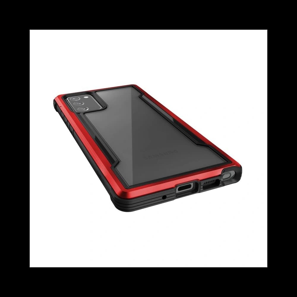X-Doria Raptic Shield - Aluminum Case for Samsung Galaxy Note 20 (Drop test 3m) (Red) - 5