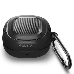 Spigen Samsung Tasche Rugged Armor Galaxy Buds 2/2 Pro/Live/Pro Mattschwarz