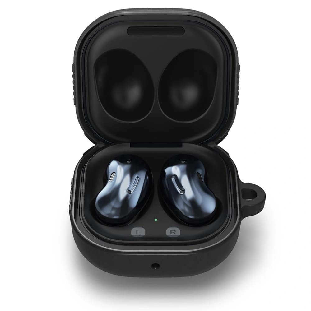 Spigen Rugged Armor Samsung Galaxy Buds 2/2 Pro/Live/Pro Matte Black - 4