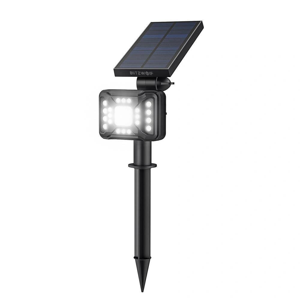 Blitzwolf BW-OLT2 Außen-LED-Solarlampe mit Dämmerungssensor, 1800mAh - 1