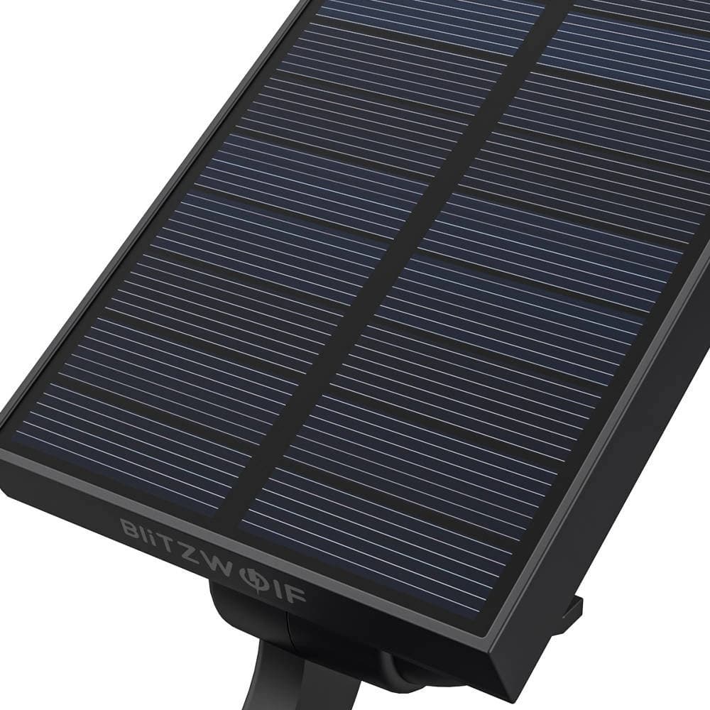 Blitzwolf BW-OLT2 Außen-LED-Solarlampe mit Dämmerungssensor, 1800mAh - 3