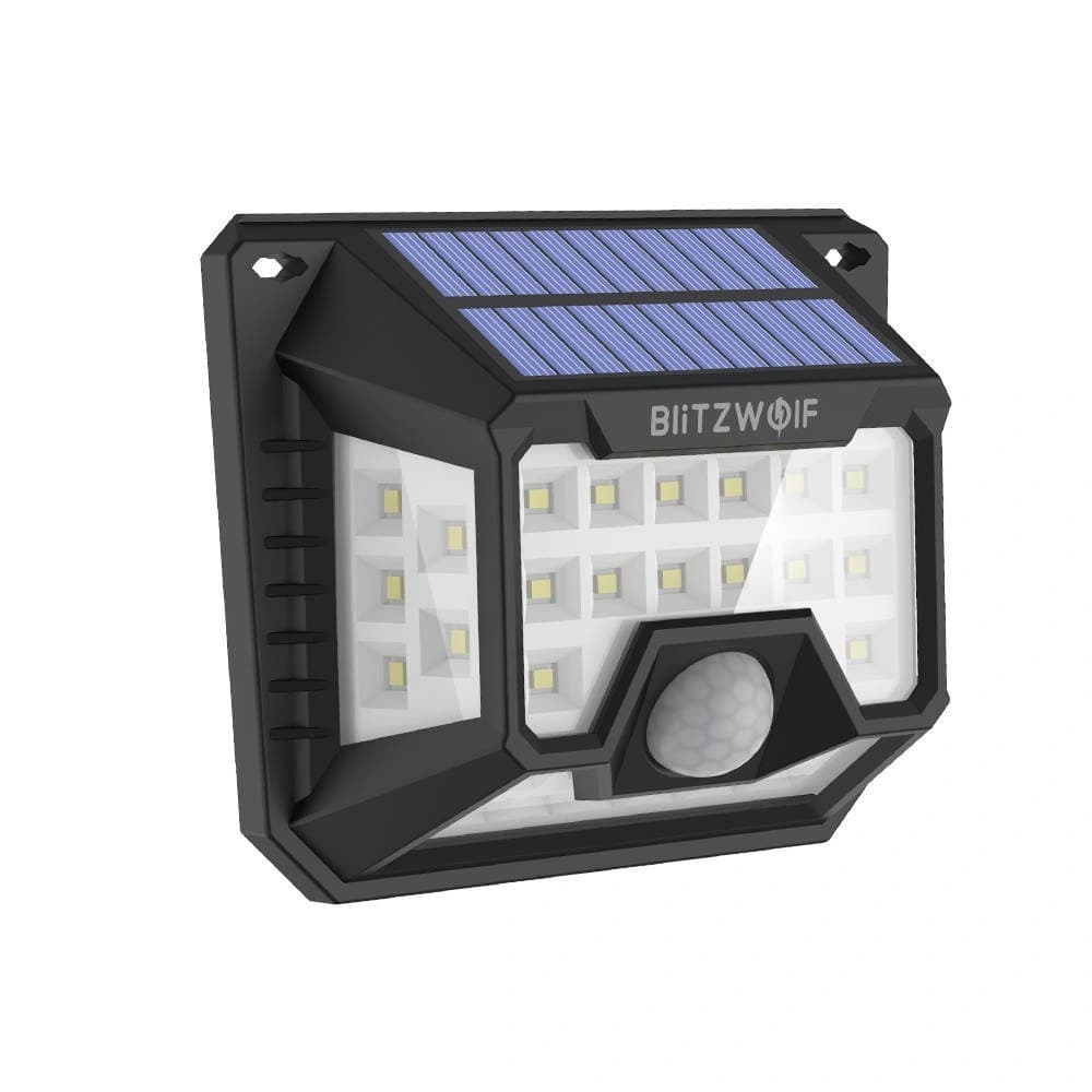 Blitzwolf BW-OLT3 Outdoor LED-Solarlampe mit Dämmerungssensor, 1200mAh (2 Stück) - 3