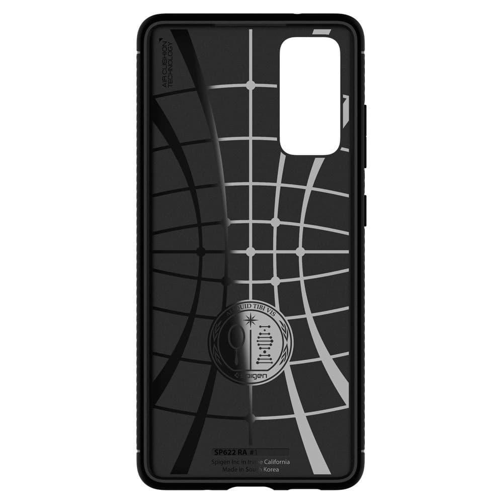 Spigen Samsung Tasche Rugged Armor Galaxy S20 FE Mattschwarz - 7