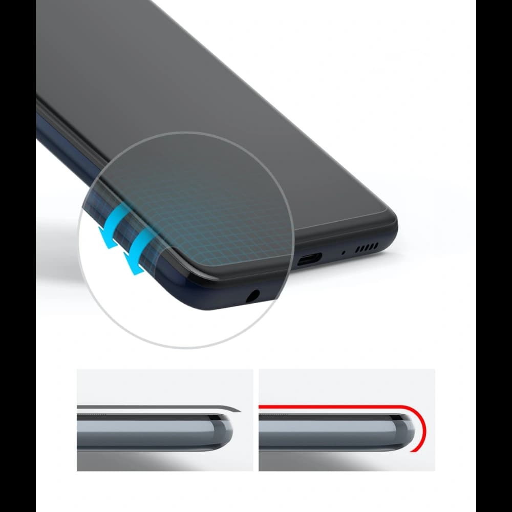 Ringke Samsung Hydrogel-Folie Dual Easy Wing Vollabdeckung Galaxy M31s [2 PACK] - 4