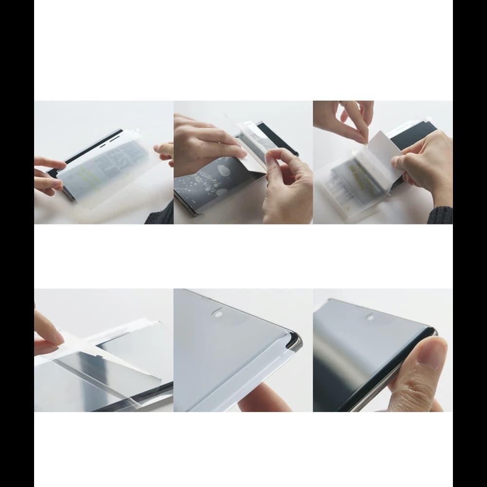 Ringke Samsung Hydrogel-Folie Dual Easy Wing Vollabdeckung Galaxy M31s [2 PACK] - 10