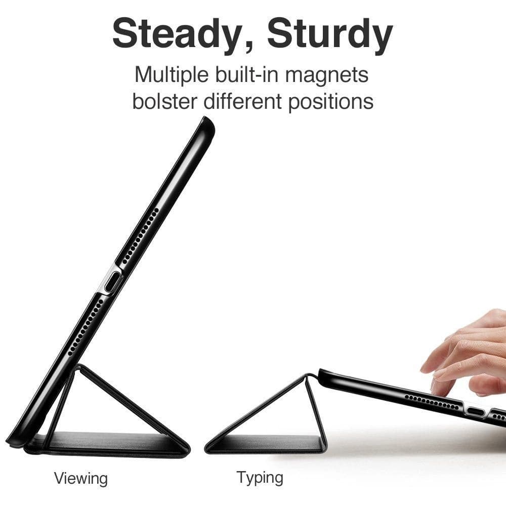 ESR Apple Tasche Yippee iPad 9.7 2017/2018 (5. und 6. Generation) Schwarz - 4