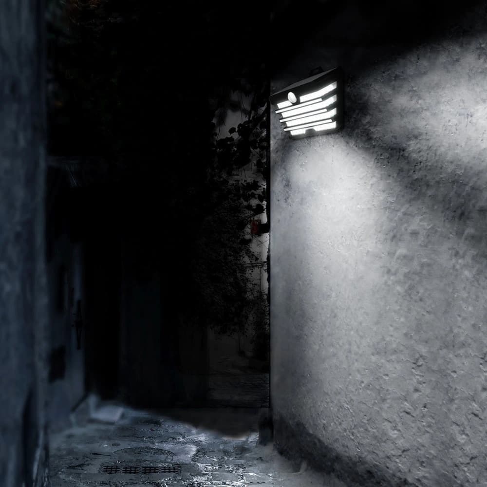 Baseus LED-Solar-Außenlampe mit Bewegungssensor - 9