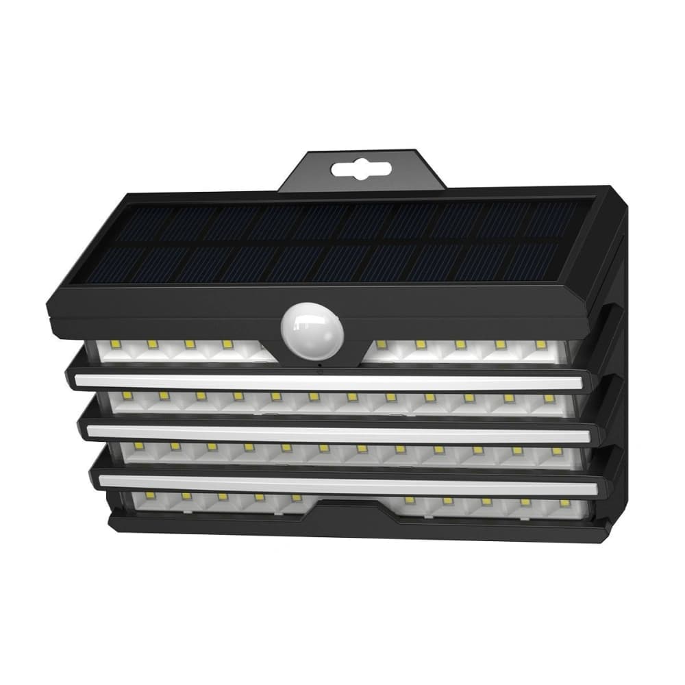 Baseus LED-Solar-Außenlampe mit Bewegungssensor - 2 Stück (schwarz) - 2