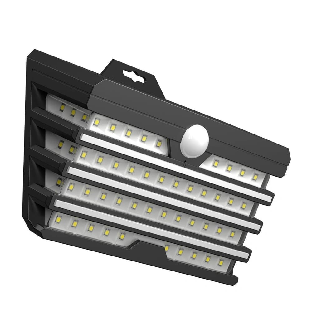 Baseus LED-Solar-Außenlampe mit Bewegungssensor - 2 Stück (schwarz) - 5