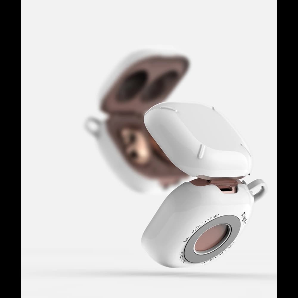 Ringke Samsung Case Slim-X Galaxy Buds 2/2 Pro/Live/Pro Hochglanz Weiß - 5