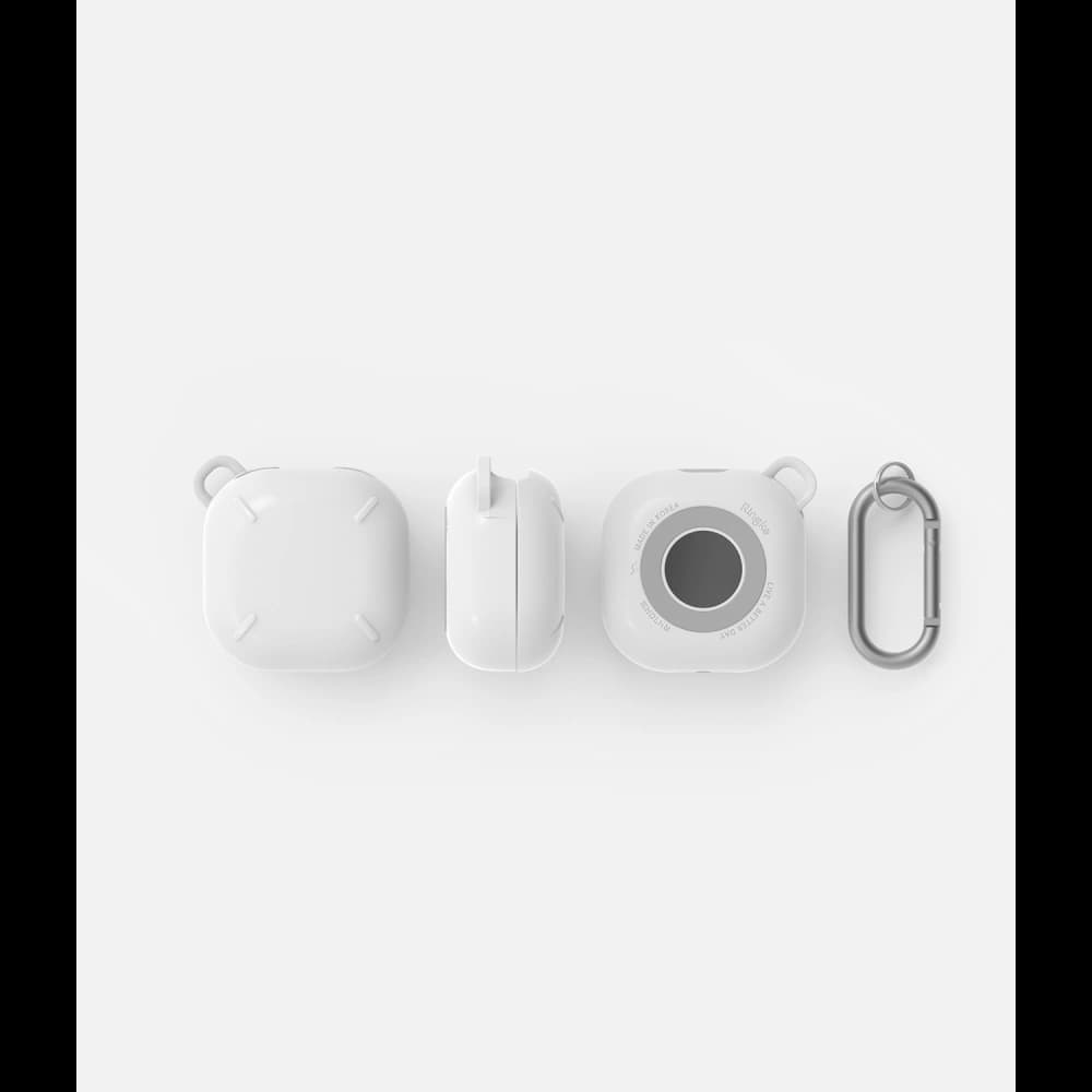 Ringke Samsung Case Slim-X Galaxy Buds 2/2 Pro/Live/Pro Hochglanz Weiß - 10