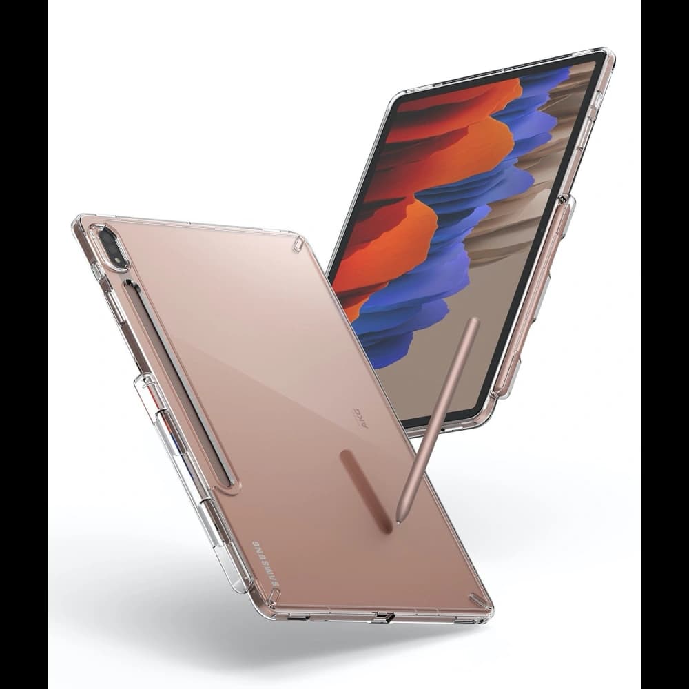 Ringke Samsung Hülle Fusion Galaxy Tab S7+ Plus/S8 + Plus 12.4 Klar - 2