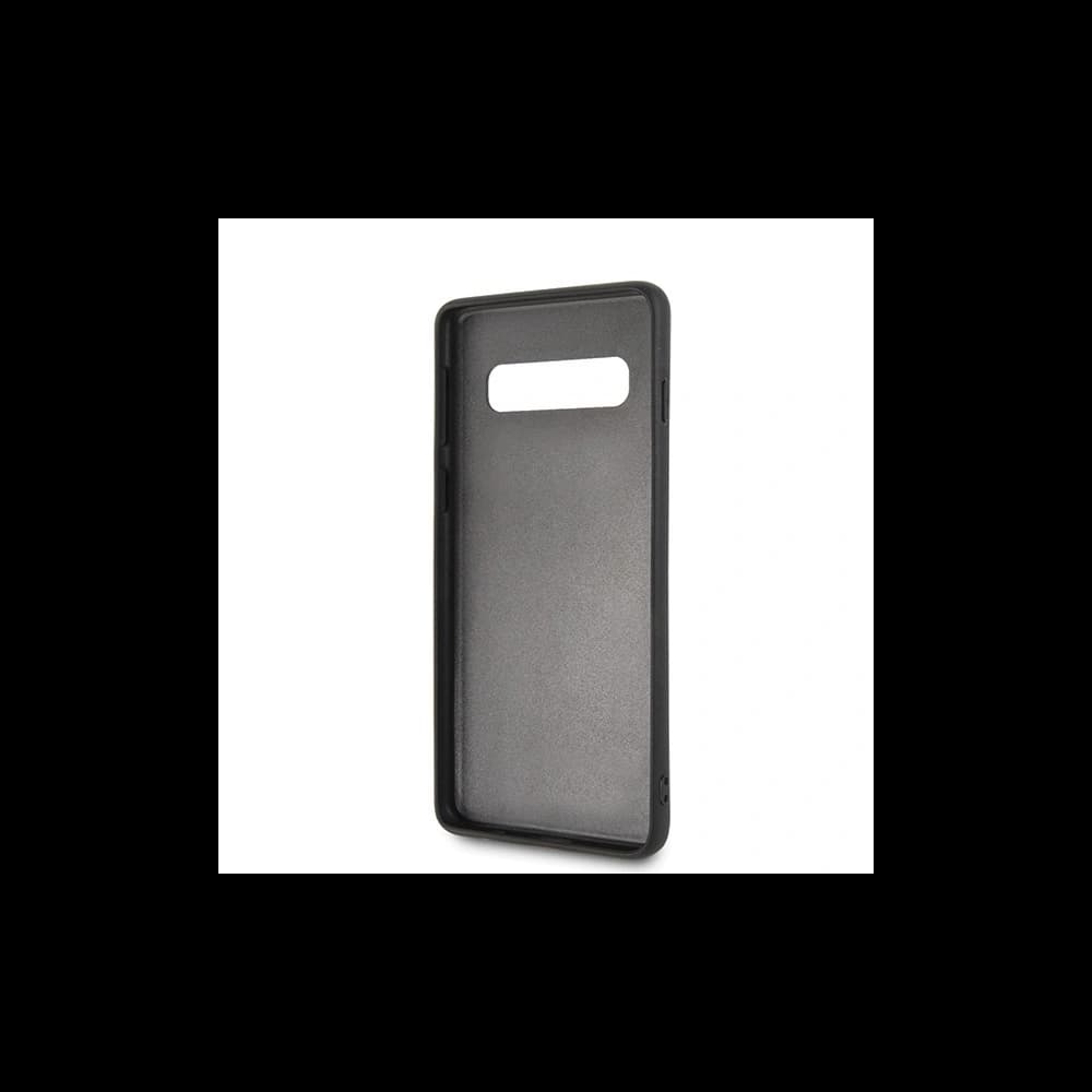 Karl Lagerfeld Samsung Tasche KLHCS10IKPUBK Galaxy S10 hardcase schwarz/schwarz Iconic Karl Embossed - 4