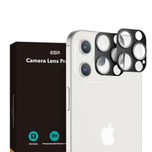 ESR Apple Gehärtetes Kameraglas Kameraobjektiv iPhone 12 Pro Max [2 PACK]