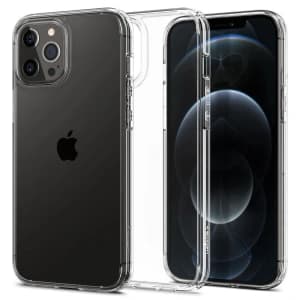 Spigen Apple Hülle Ultra Hybrid iPhone 12 Pro Max Kristallklar