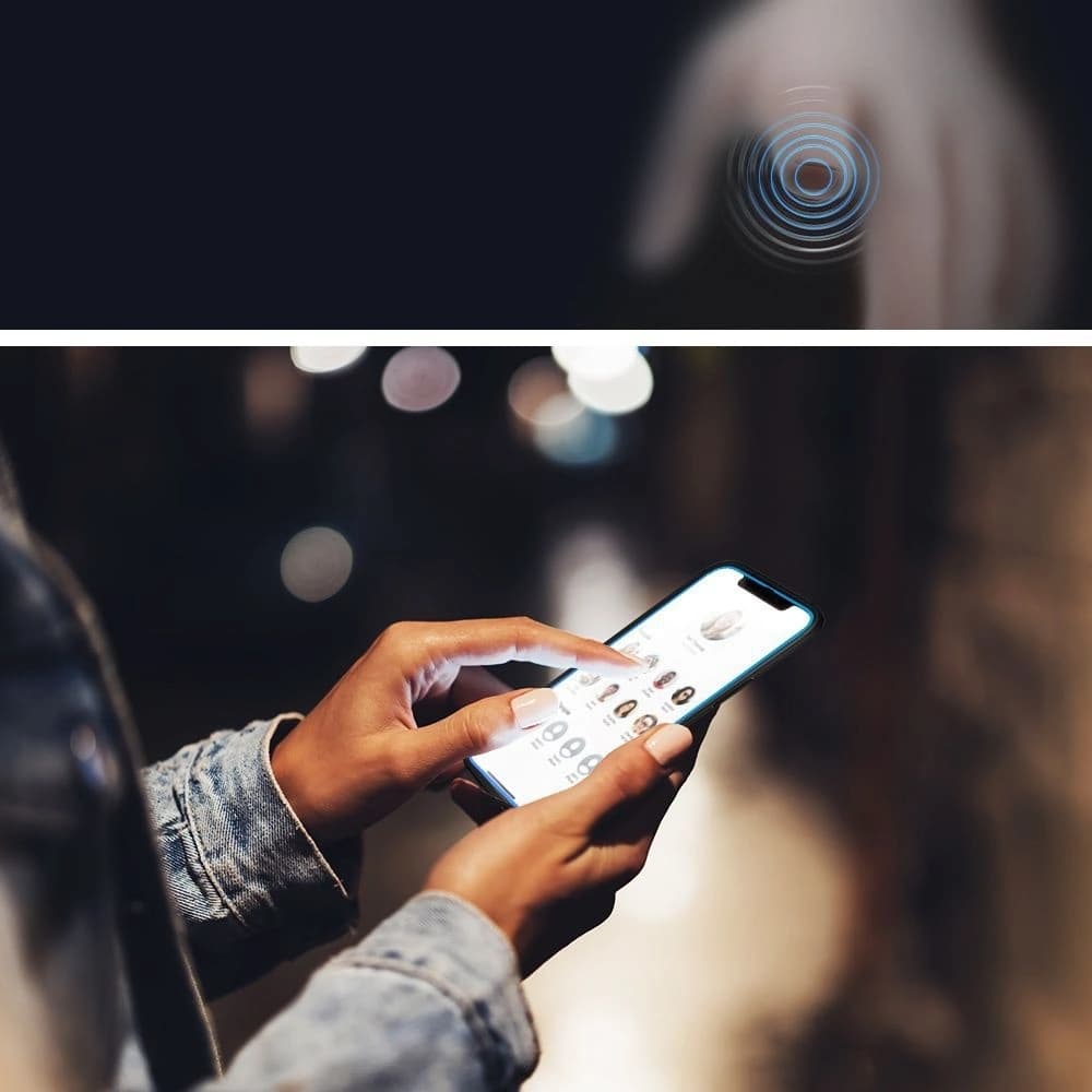 Spigen Apple Gehärtetes Glas GLAS.tR AlignMaster iPhone 12/12 Pro Schwarz [2 PACK] - 3