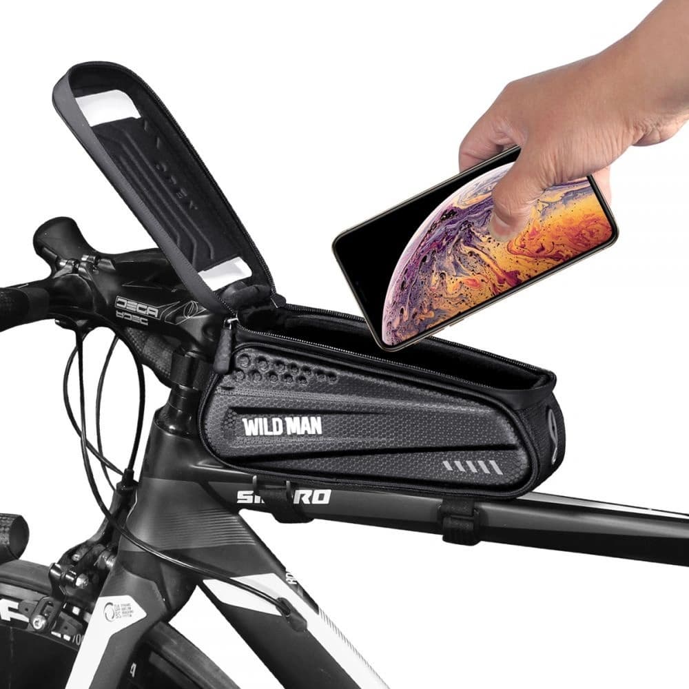 WildMan Hardpouch Fahrradhalterung L Schwarz - 7