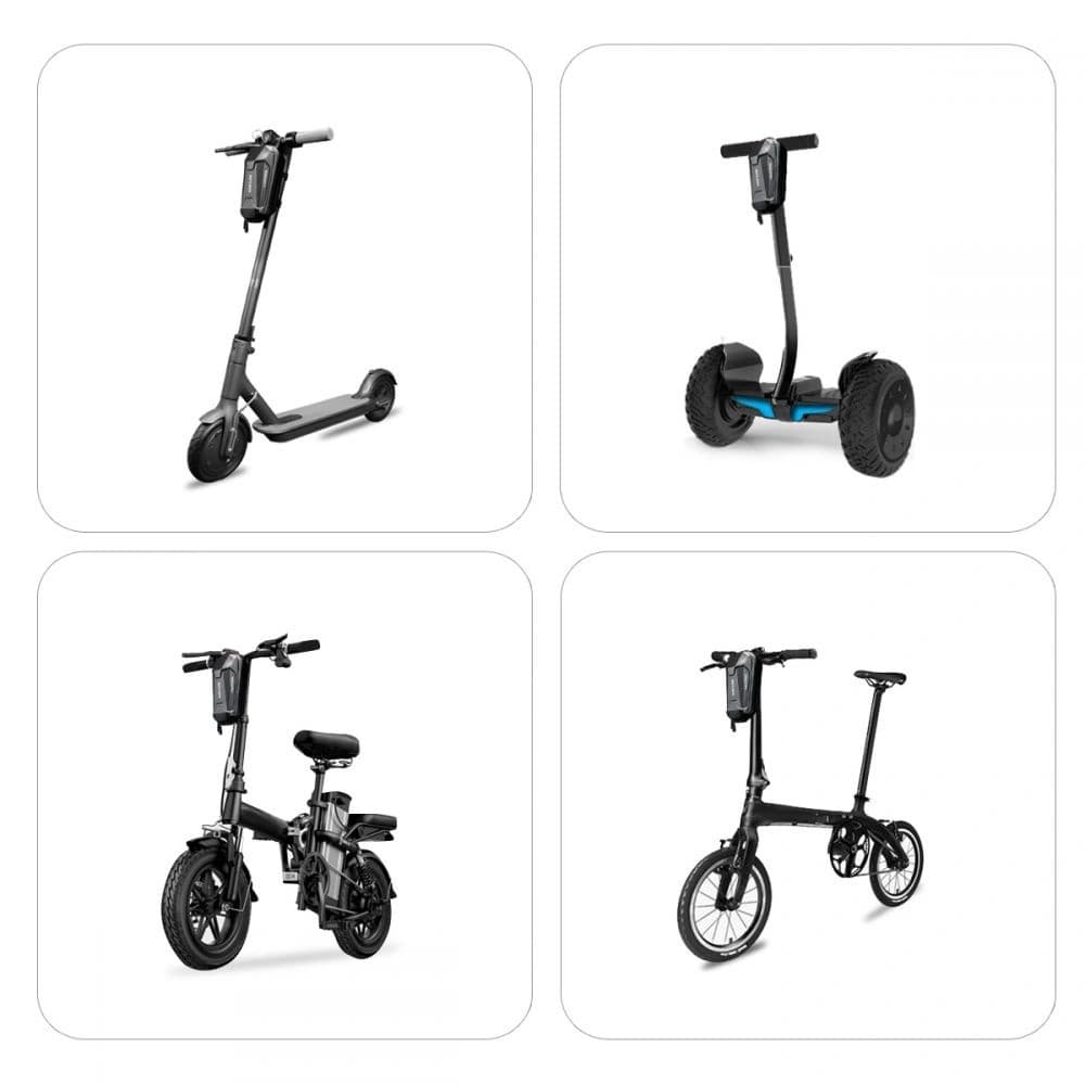 WildMan Hardpouch Elektro-Scooter M Schwarz - 11