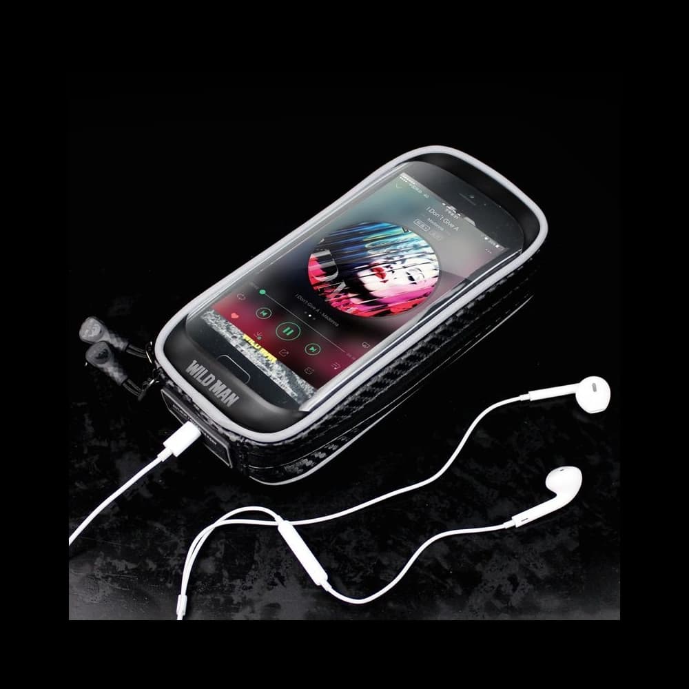 WildMan Hardpouch Bike Mount XXS Black - 8