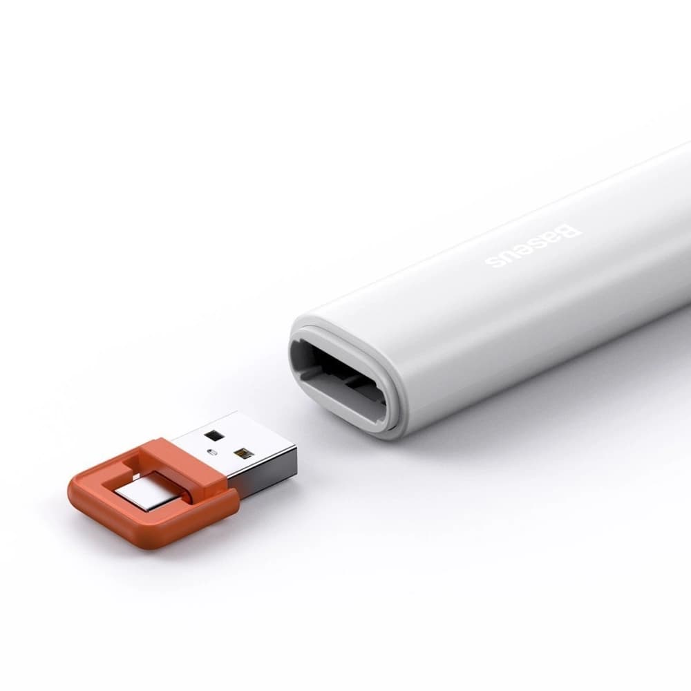 Baseus Orange Dot PPT wireless Presenter (Youth) without battery White - 3