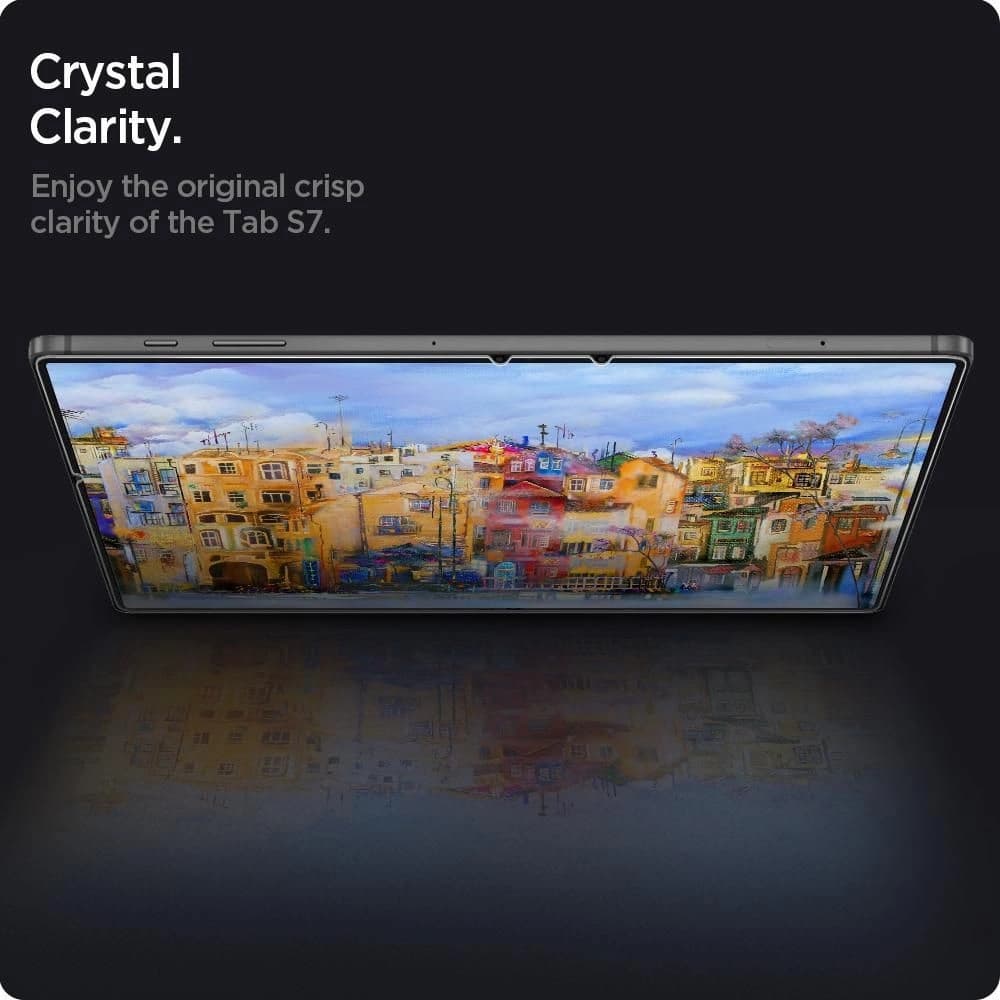 Spigen Samsung Gehärtetes Glas GLAS.tR ez Fit Galaxy Tab S7/S8 11 - 5