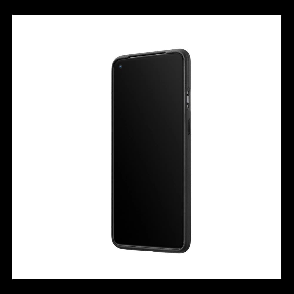 OnePlus 8T Sandstone Bumper Case Schwarz - 4