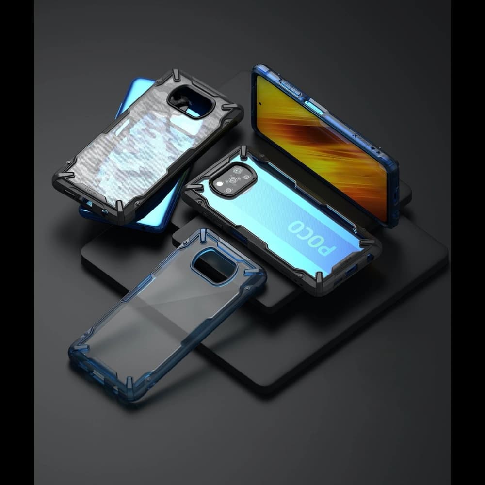 Ringke Fusion-X Pocophone X3/Pro/NFC Black - 2