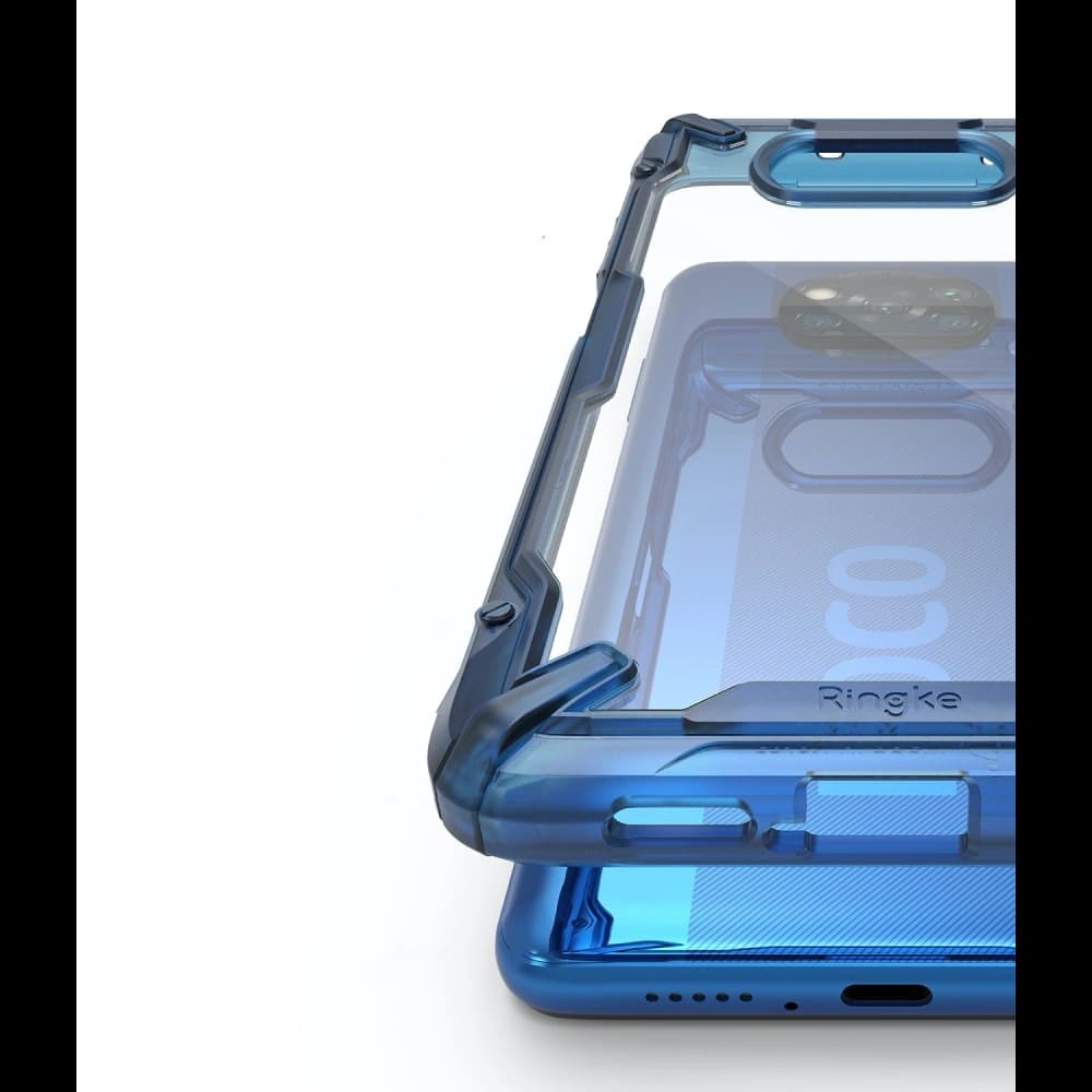 Ringke Fusion-X Pocophone X3/Pro/NFC Black - 5