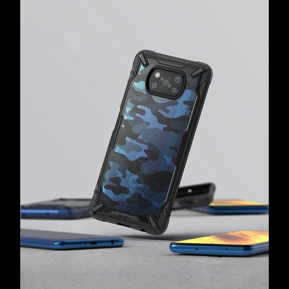 Ringke Fusion-X Pocophone X3/Pro/NFC Black - 6