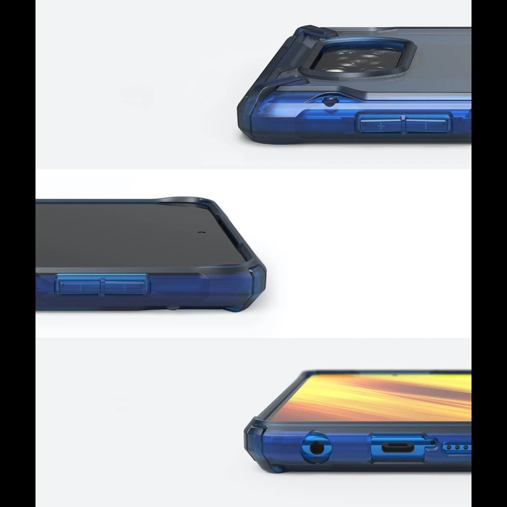 Ringke Fusion-X Pocophone X3/Pro/NFC Black - 7