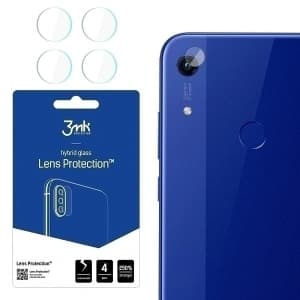 Szkło hybrydowe na obiektyw aparatu 3MK Lens Protection Honor 8A [4 PACK]