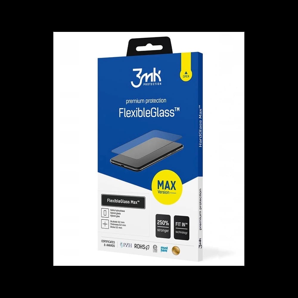 3MK FlexibleGlass Max Apple iPhone 12 Pro Max black - 1