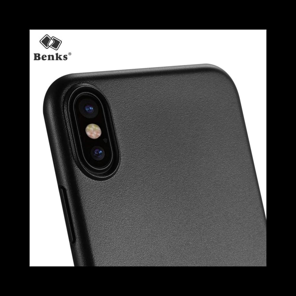 Case Benks Magic Lollipop iPhone XS/X 5.8 Solid Schwarz - 2