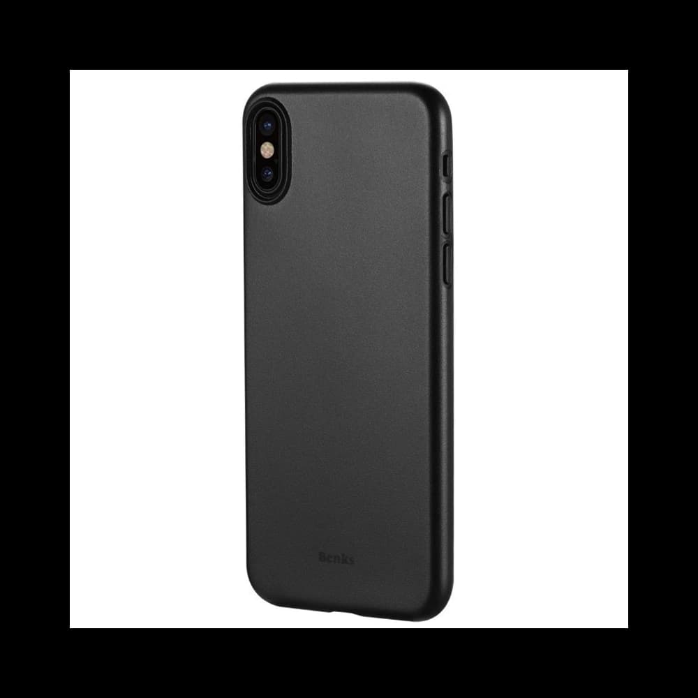 Case Benks Magic Lollipop iPhone XS/X 5.8 Solid Schwarz - 1