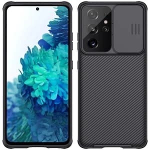 Nillkin Samsung Tasche CamShield Pro Galaxy S21 Ultra Schwarz
