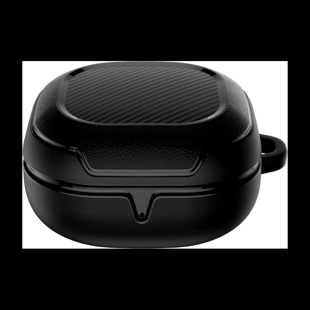 Case Tech-Protect Rough Carbon Samsung Galaxy Buds 2 Pro/2/Pro/Live Schwarz - 2