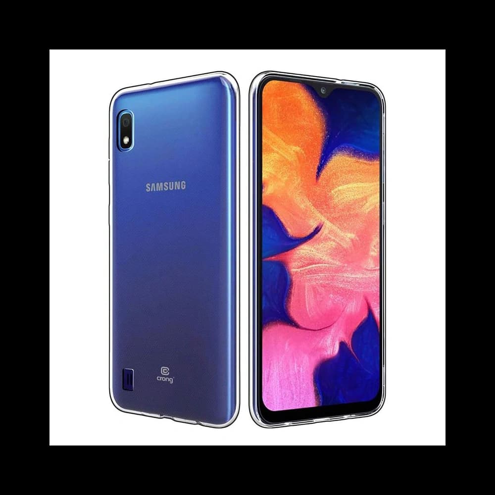 Case Crong Crystal Slim Cover Samsung Galaxy A10 (transparent) - 1