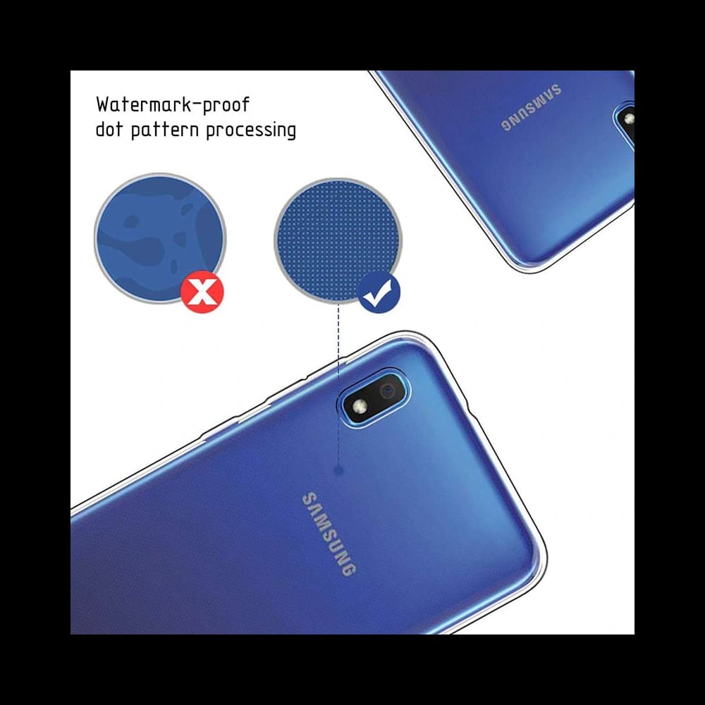 Case Crong Crystal Slim Cover Samsung Galaxy A10 (transparent) - 3
