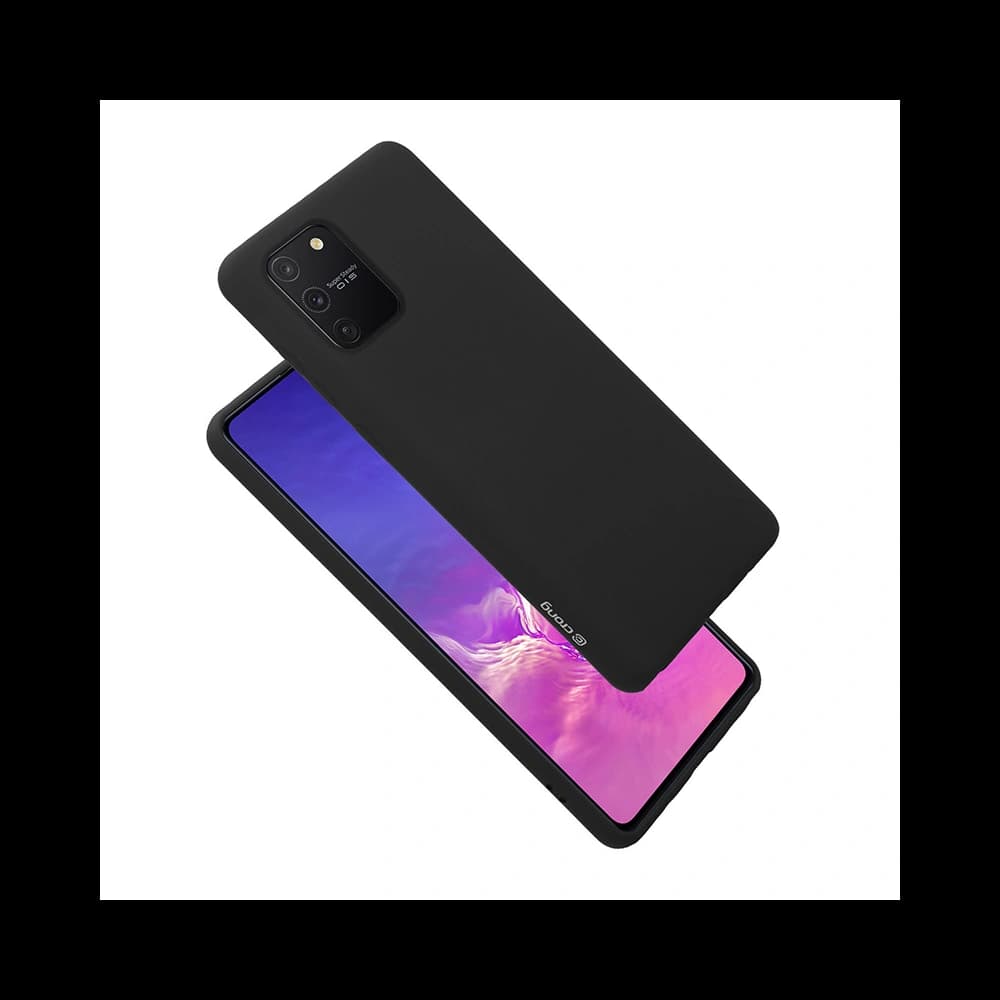 Case Crong Color Cover Samsung Galaxy S10 Lite (schwarz) - 6
