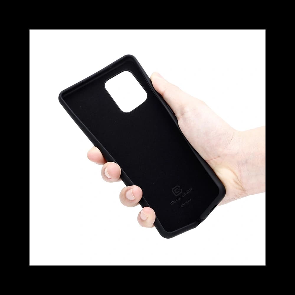 Case Crong Color Cover Samsung Galaxy S10 Lite (schwarz) - 9