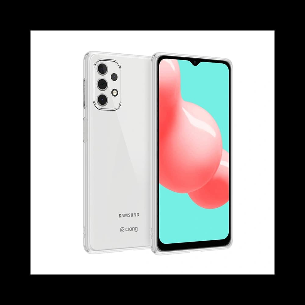 Case Crong Crystal Slim Cover Samsung Galaxy A32 5G (transparent) - 1