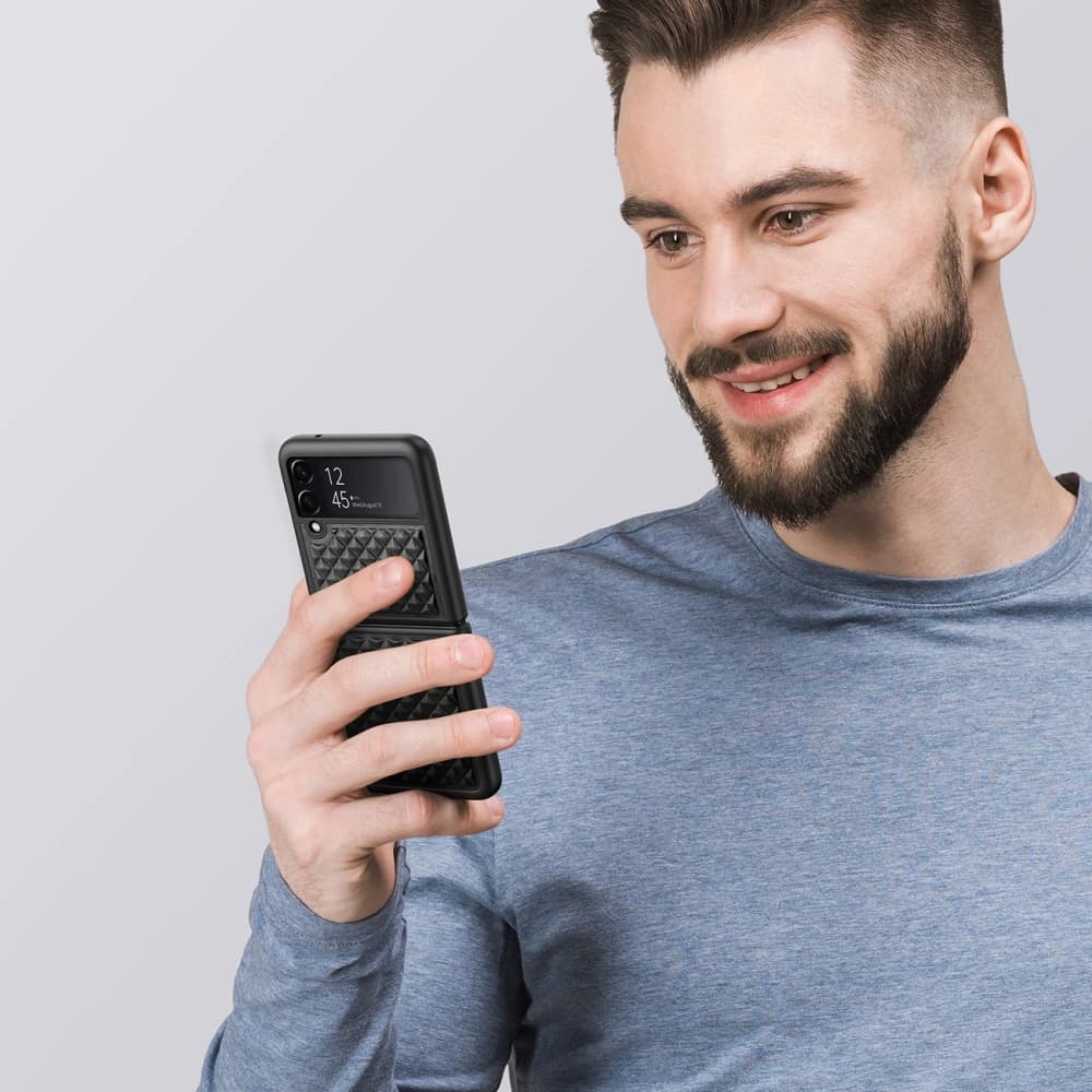 Case Dux Ducis Venice Samsung Galaxy Z Flip 4 schwarz - 3