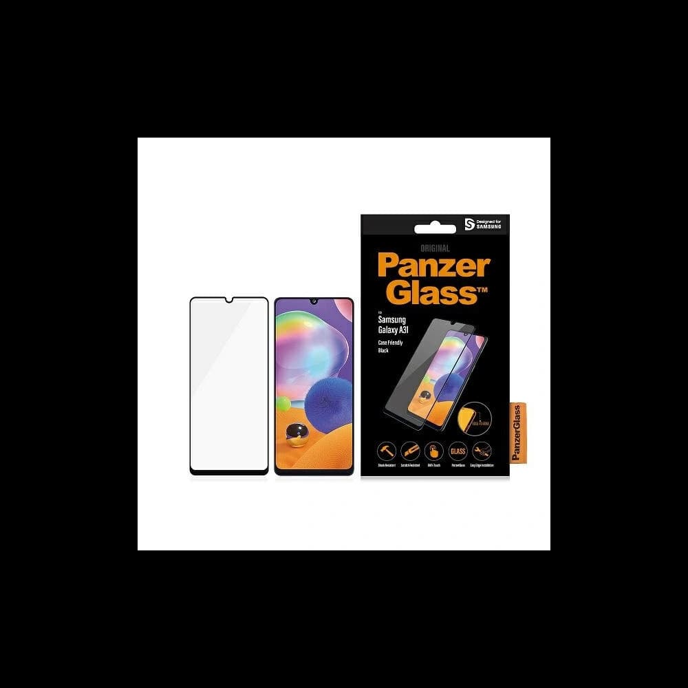 PanzerGlass E2E Regular Samsung Galaxy A31/A32 Case Friendly black - 1