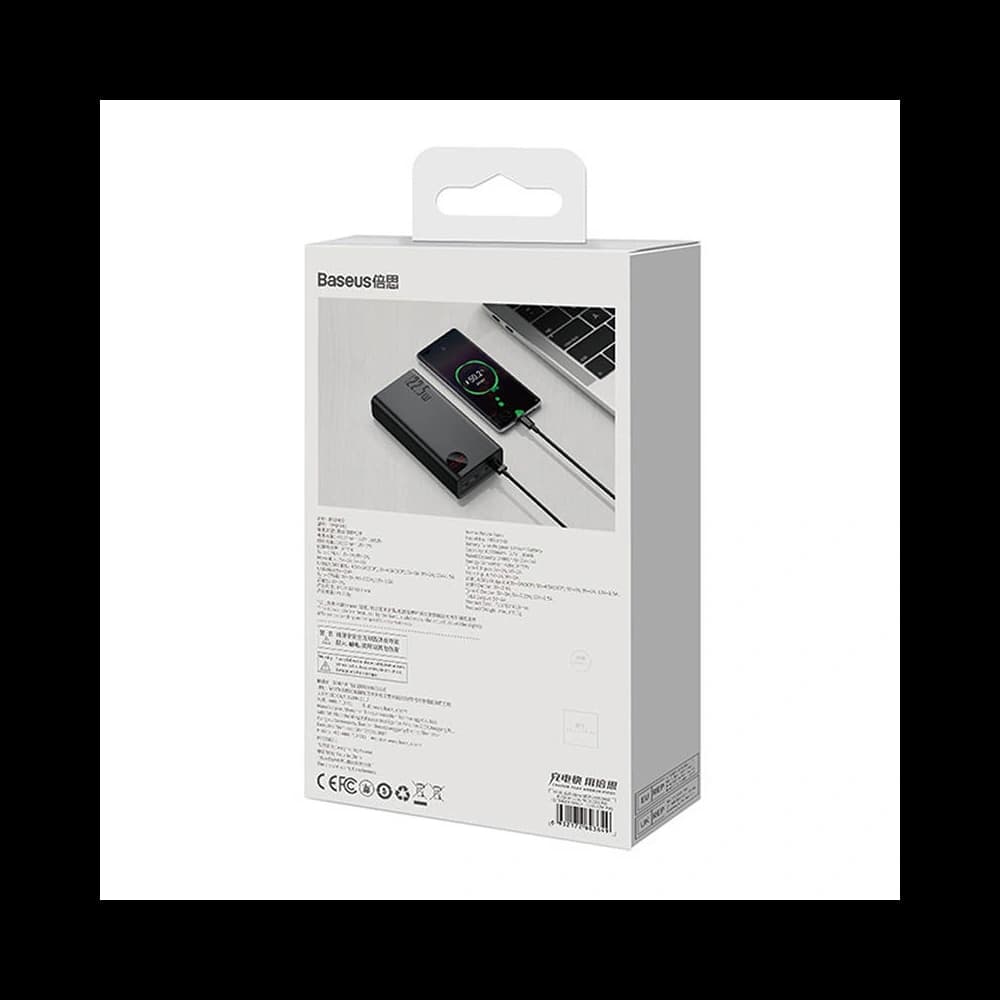 Baseus Powerbank Adaman 40000mAh 22.5W (schwarz) - 10