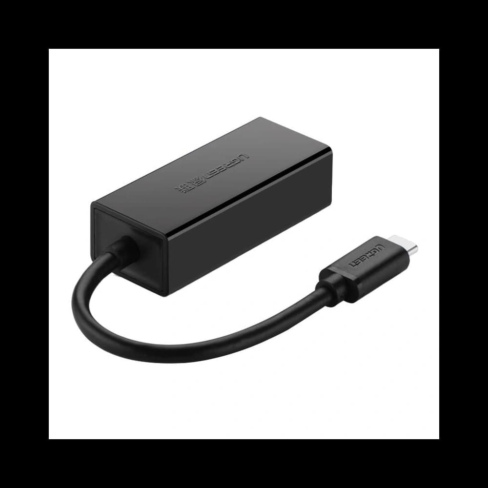 UGREEN 30287 USB-C / RJ45 Ethernet 10/100 Mbps external adapter black - 3