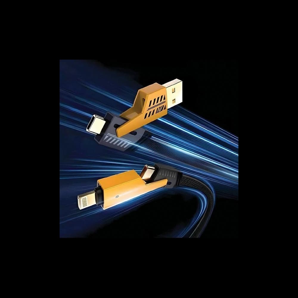 AWEI CL-226 cable 4in1 USB-C / Lightning black - 4