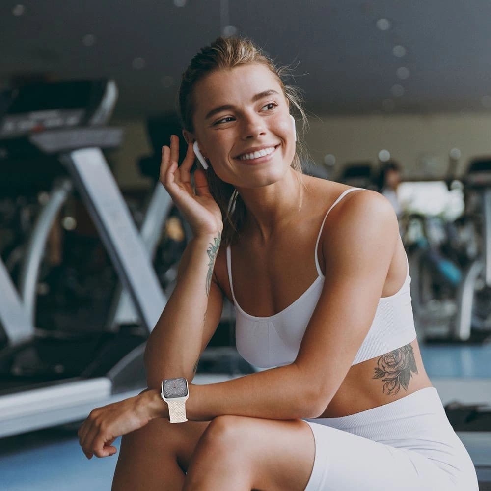 Belt Tech-Protect Nylonmag Apple Watch 4/5/6/7/8/9/SE/Ultra 1/2 42/44/45/49mm Olive Grey - 3