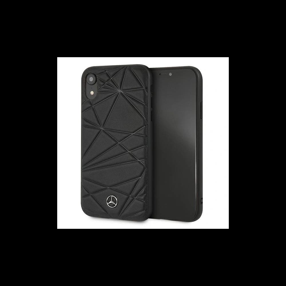 Mercedes MEPERHCI61QGLBK iPhone Xr schwarz/black hardcase Twister - 1