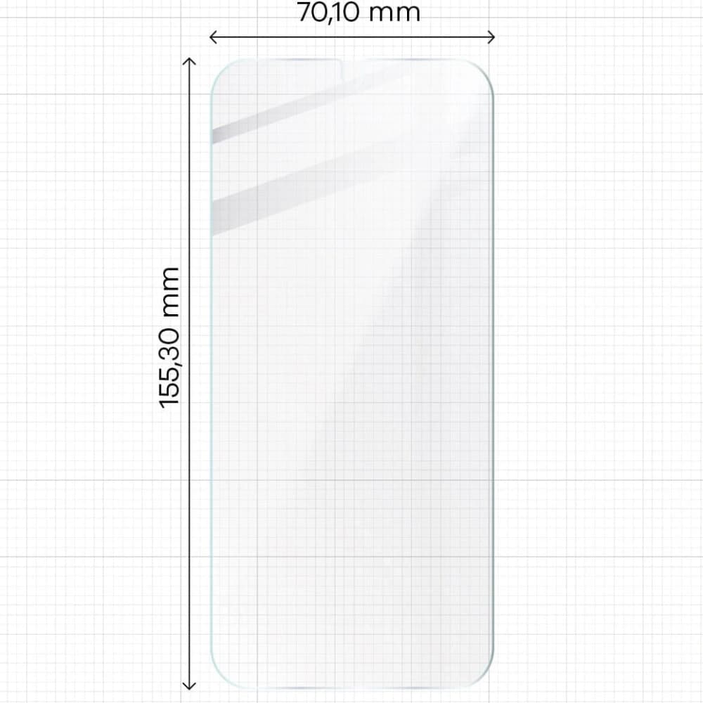 Bizon Glas Klar gehärtetes Glas - 3 Stk. + Linsenglas Samsung Galaxy S21 Plus 5G - 2